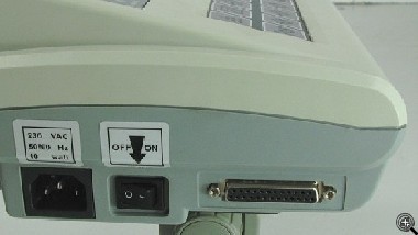 Złącze do transmisji danych RS232C do panelu sterującego